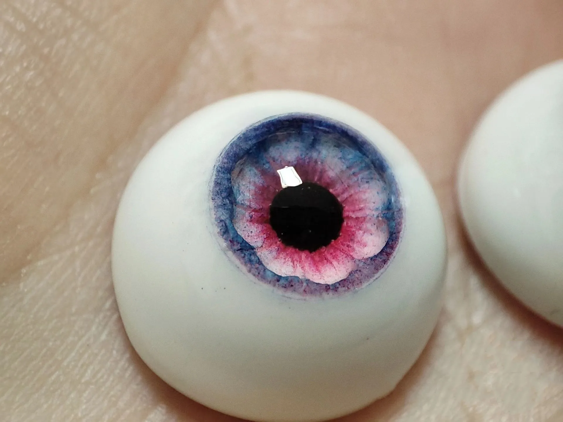 8mm 10mm 12mm  “Plum Blossom” OB11 Eyeball BJD/SD Doll Plaster Eyes Accessories