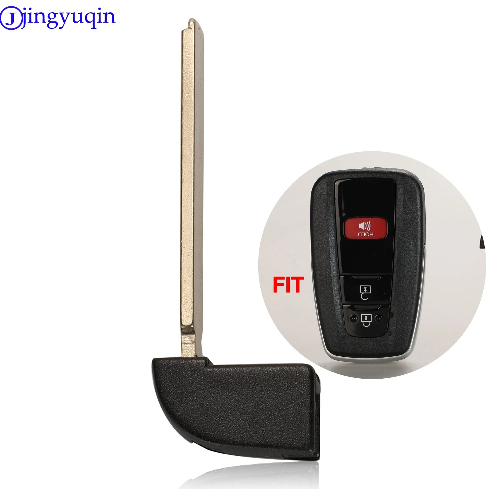 jingyuqin Smart Key Blade Emergency Key For Toyota Prius CHR C-HR 2017 Remote key