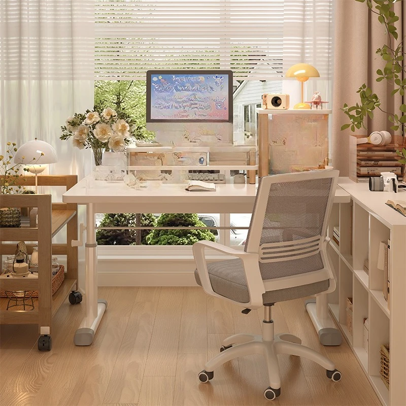 

Study table Children's desk Solid wood double writing table Elementary school students Household homework table