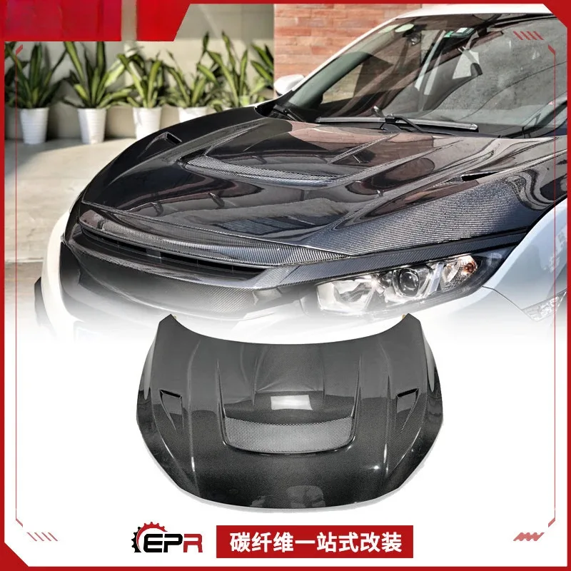 

Карбоновый передний капот Varis Racing для Honda Civic FK8 Type R 2026