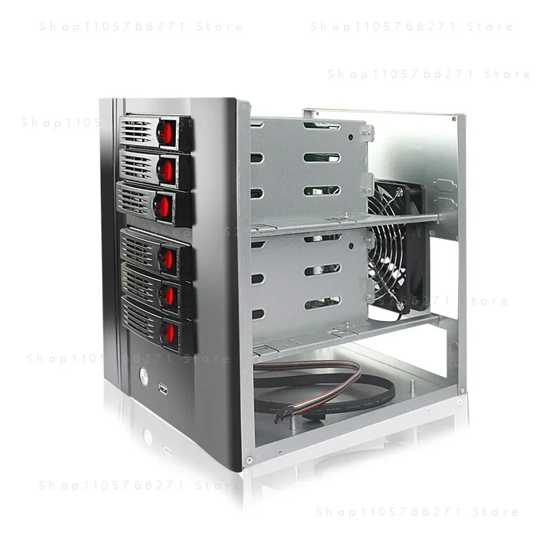 Nas chassis 6/8-bay hot swappable sata backplane home network storage cloud IPFS  server