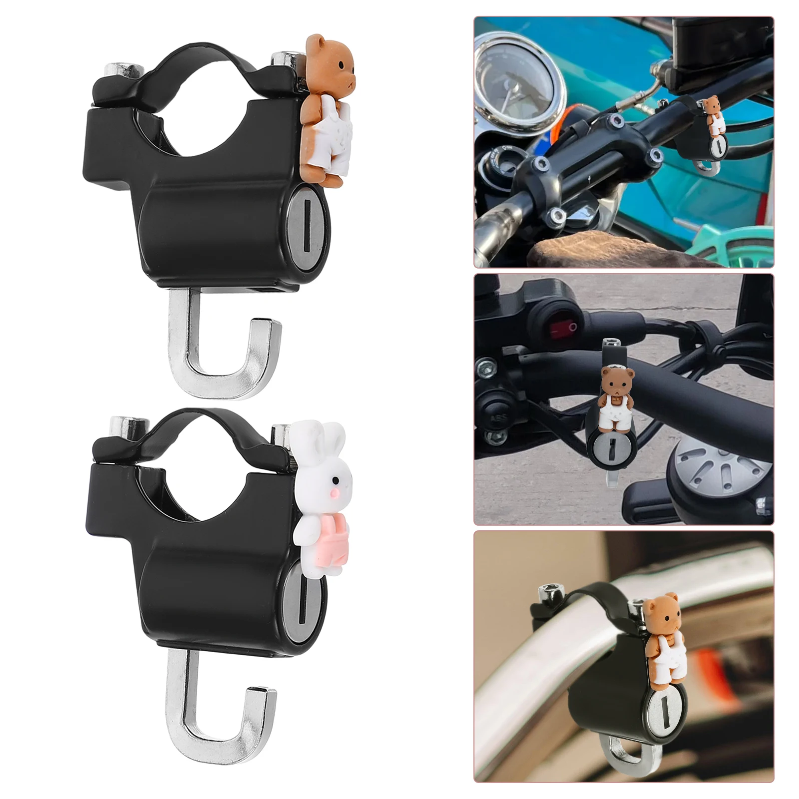 

Lock AntiTheft Motorcycle Disc Brake H Saddlebag Stroller Bike Alarms Strong Portable Lightweight Plastic Cable