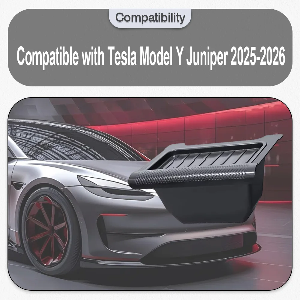 

Backseat Trash Can Organizer For Tesla Model Y Juniper 2025-2026 Rear Seat Storage Box Organizer Trash Can Garbage Accessories