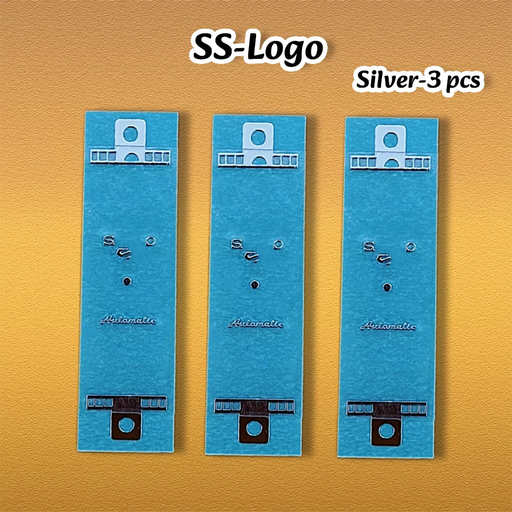 SEI SS Logo New 3D metal Logo sticker suitable for 27-30MM flat dial watch modification accessories