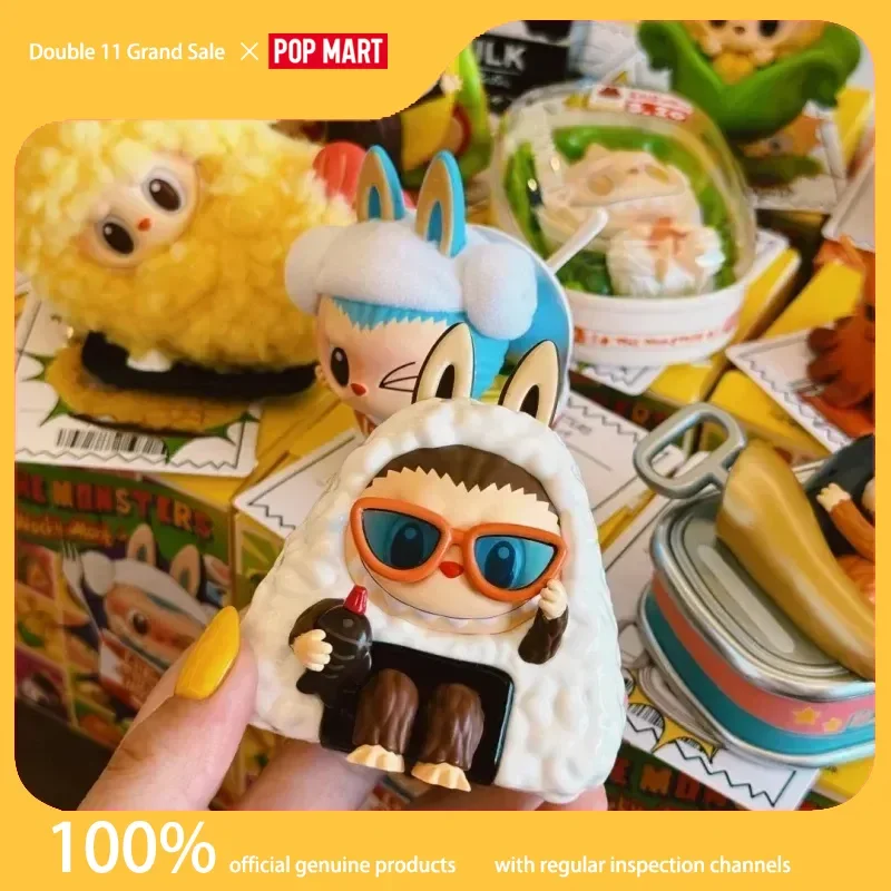 

Genuine Popmart Labubu Strange Flavor Convenience Store Cute Figurines Blind Box Decorations Perfect For Gifting Trendy Toys Glu