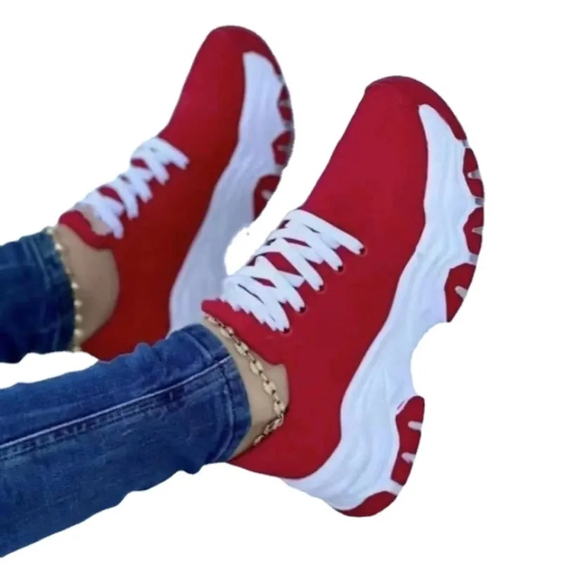 2024 Sneakers Damesschoenen Nieuwe Canvas Schoenen Casual Dames Sneakers Vintage Schoenen Dames Platform Zapatillas Mujer