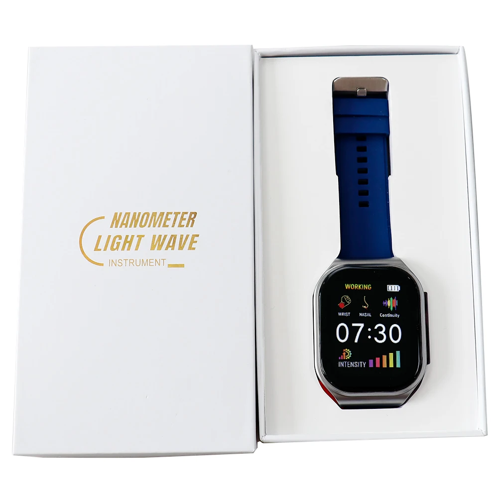 Portable Red Light Watch 3 in 1 Wrist Watch Nasal Ear Canal LLLT Tinnitus Otitis Care Reduce Sinusitis Care Tool
