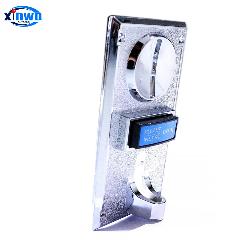 1 Multi Coin Acceptor Tokens Selector Mechanism Front Plastic Panel Button Vending Machine Crane Claw Pinball Parts Arcade Game