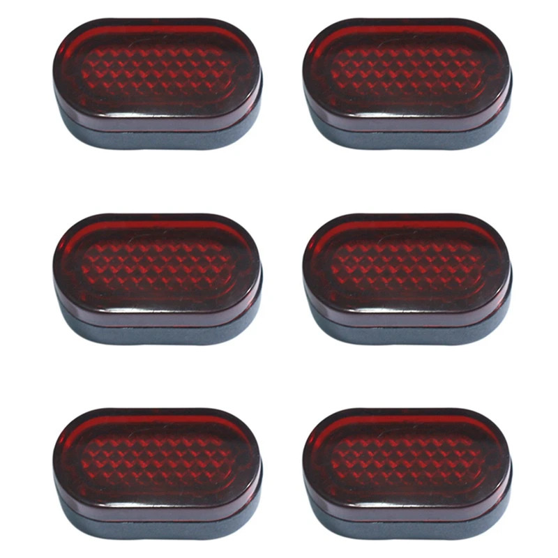 

6X Electric Scooter Taillights Led Rear Fender Lampshade Brake Rear Lamp Shade For Xiaomi Mijiam365 Scooter Skateboard