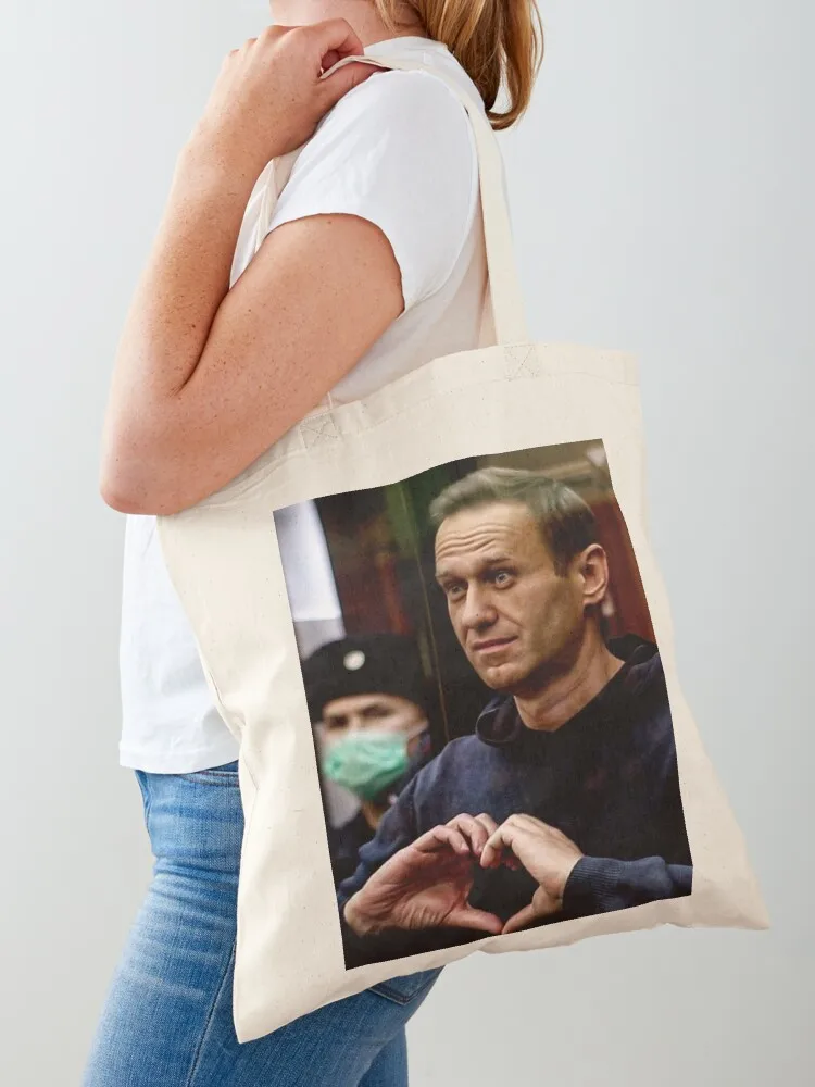 Free Navalny Tote Bag Handbags Canvas hand bags Candy bags