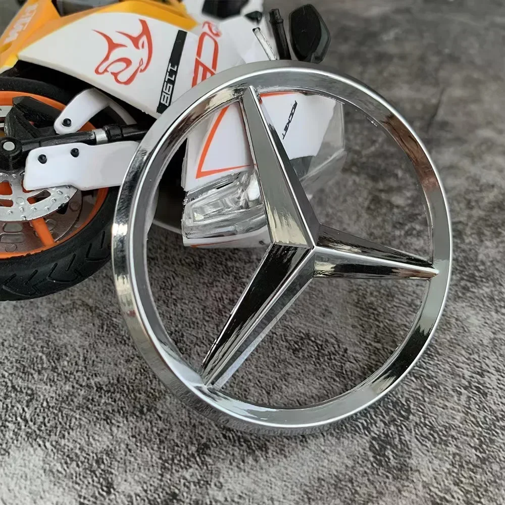 ل AMG جديد 2025 لمرسيدس بنز 70 مللي متر ثلاثية الأبعاد سيارة معدنية التصميم محرك هود شارة ديكور ملصق لمرسيدس بنز E C G M S A B Cla #5