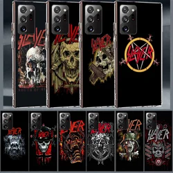 Slayer Heavy Metal Rock Band Phone Case For Samsung A70 A50S A40 A30 A20E A16 A26 A36 A56 A17 Galaxy Note 20 10 9 8 A71 A51 A41