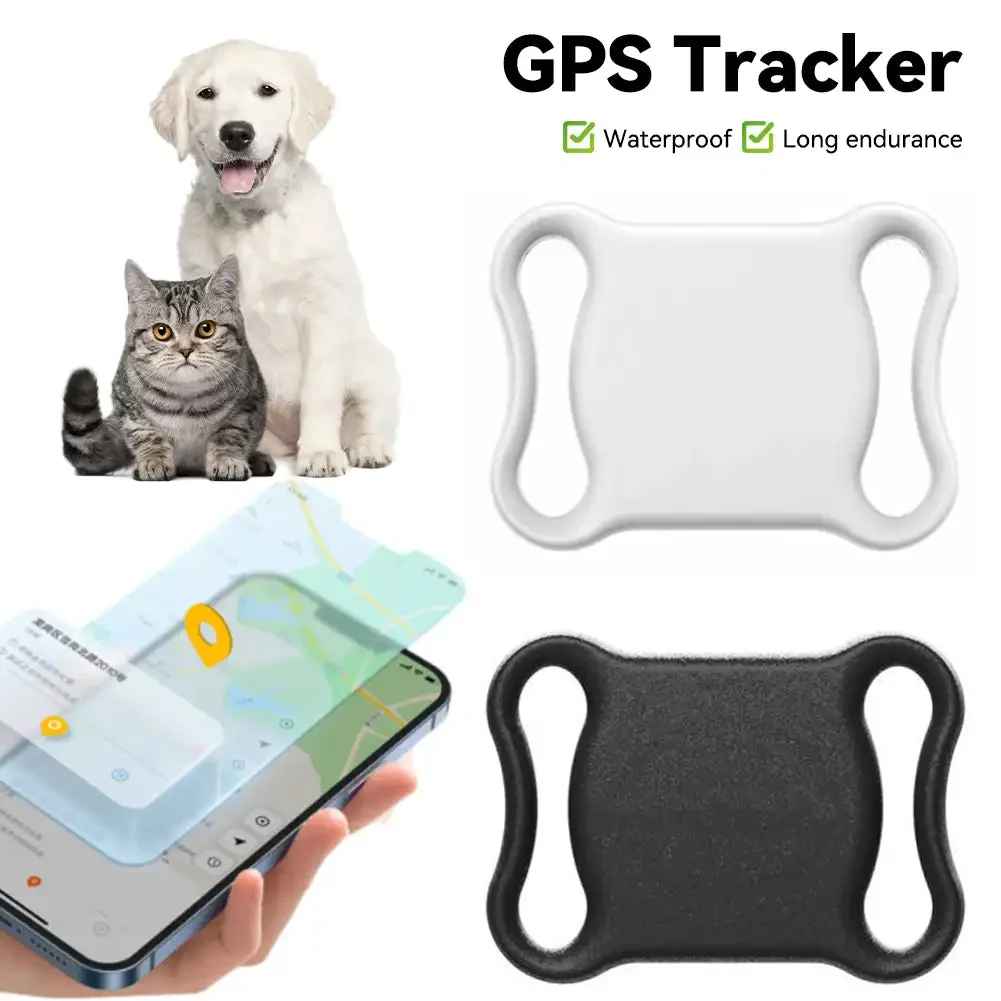 New Waterproof Locator Mini GPS Tracker Blue-tooth Wireless Cat and Dog Tracker Smart Animal Finder Pet Positioning Tracker