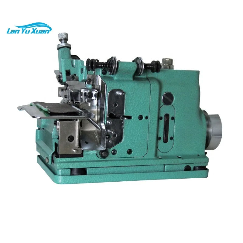 QK-30S High Quality Merrows industrial Shell Stitch Overlock sewing Machine for emblem ending