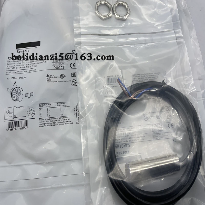 New proximity switch sensor   XS618B1DAL2   XS618B1DBL2   XS618B4DAL2   XS508B1PAL2   XS508B1PBL2   XS508B1NBL2   In stock