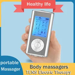 Electrical Ems Muscle Stimulator 8 Modes Tens Body Muscle Massager Tool Acupuncture machine  electrostimulator Physiotherapy