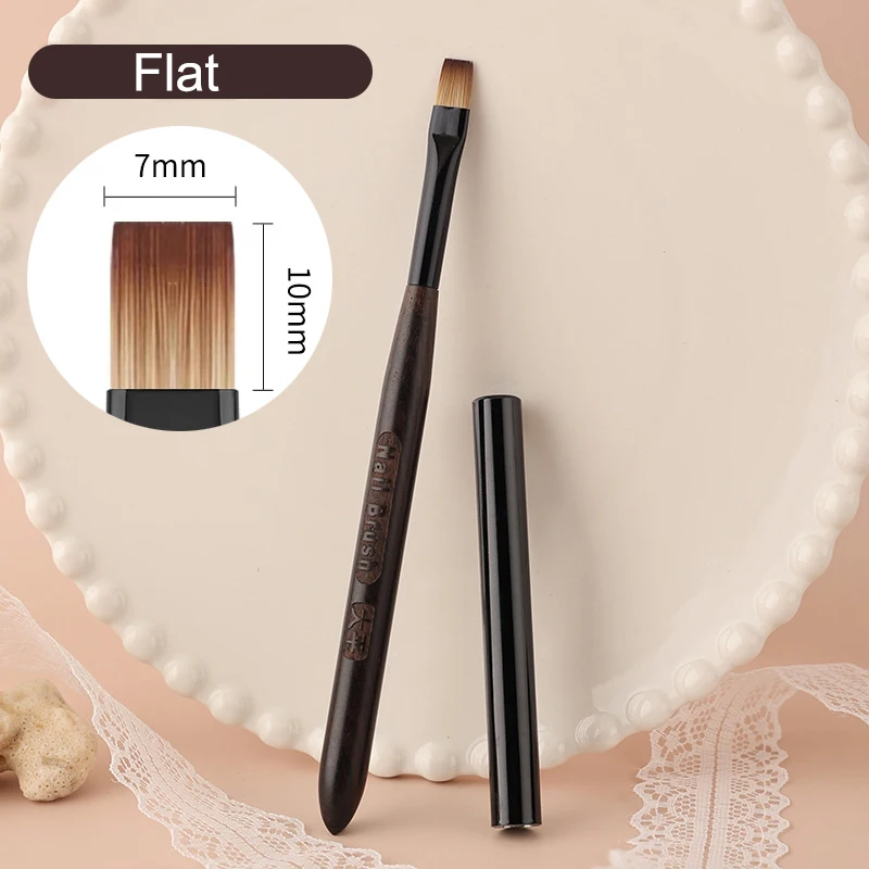 Nagel Kleber Phototherapie Stift UV Gel Pinsel Stift Acryl Verlängerung Builder Nail art Malerei Zeichnung Pinsel Maniküre Pinsel Werkzeug