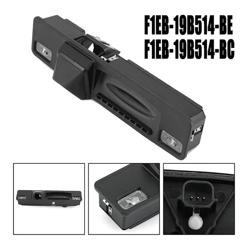 

Car Trunk Handle Switch for Focus 12-18 F1EB-19B514-BE F1EB-19B514-BC Tailgate Handle Open Switch with Camera Hole