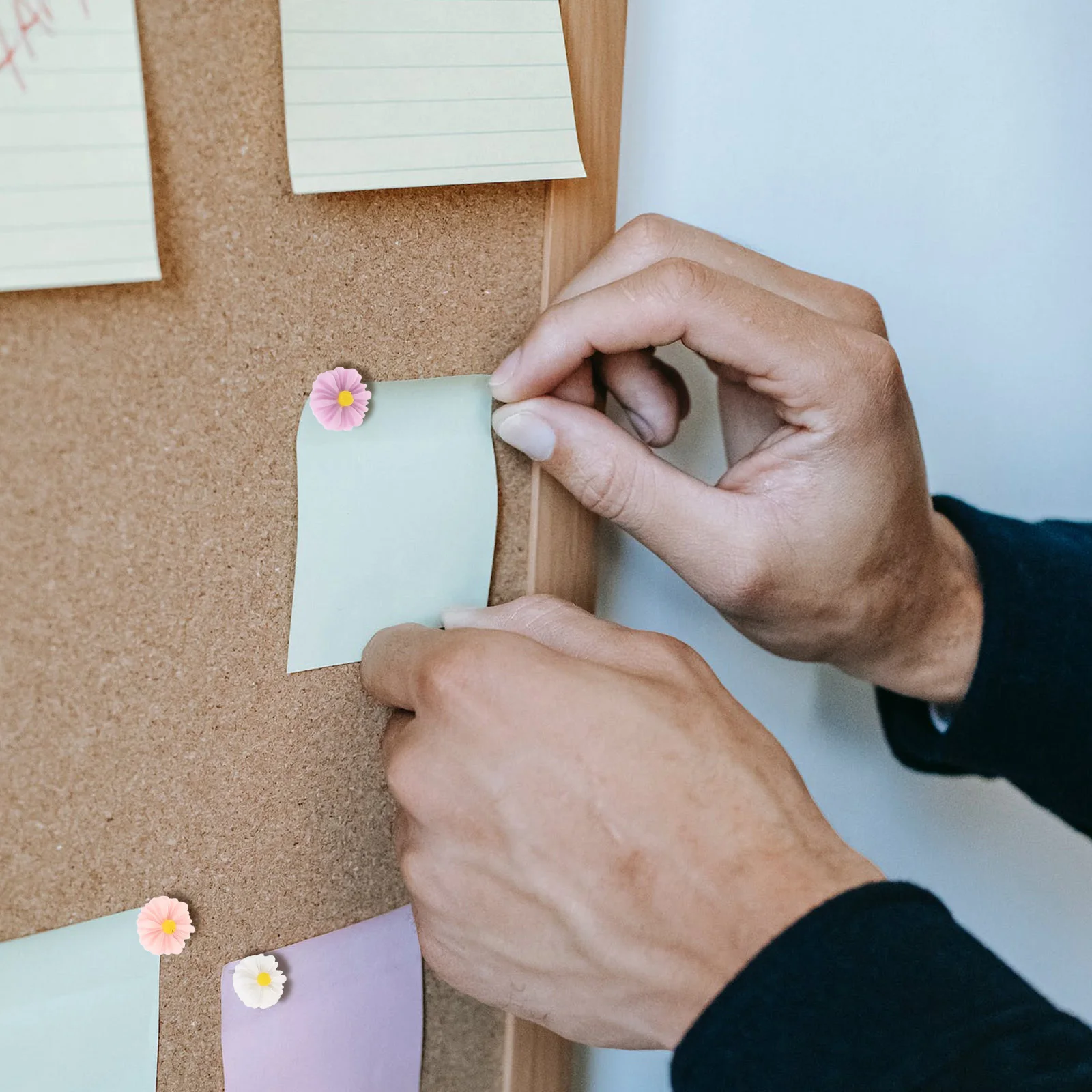 

30Pcs Flower Pushpins Multi-Function Thumb Tacks Compact Map Supplies Home Office Use Reusable Pushpins