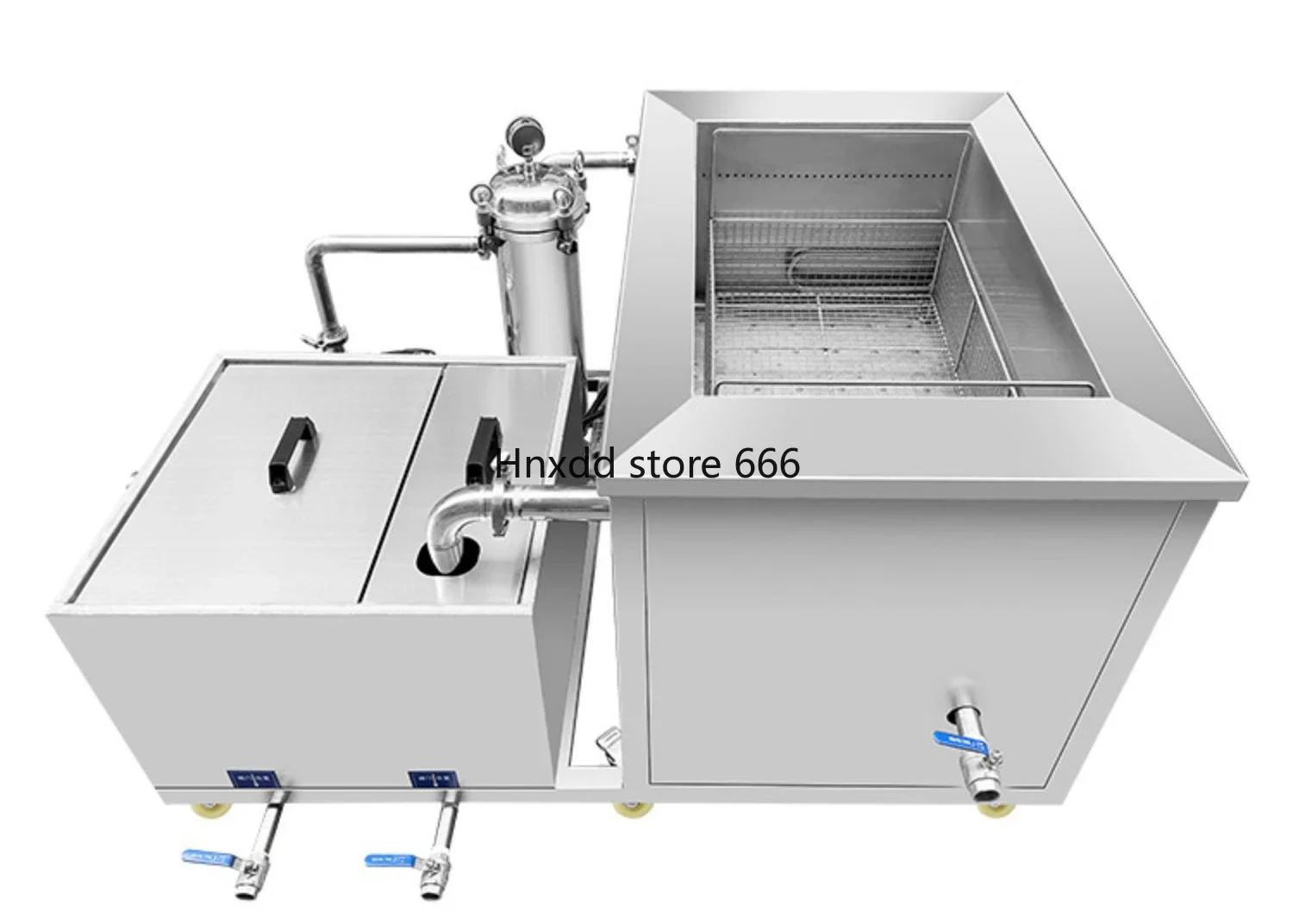 With filter ultrasonic cleaning machine industrial large capacity cleaning tank large high power level