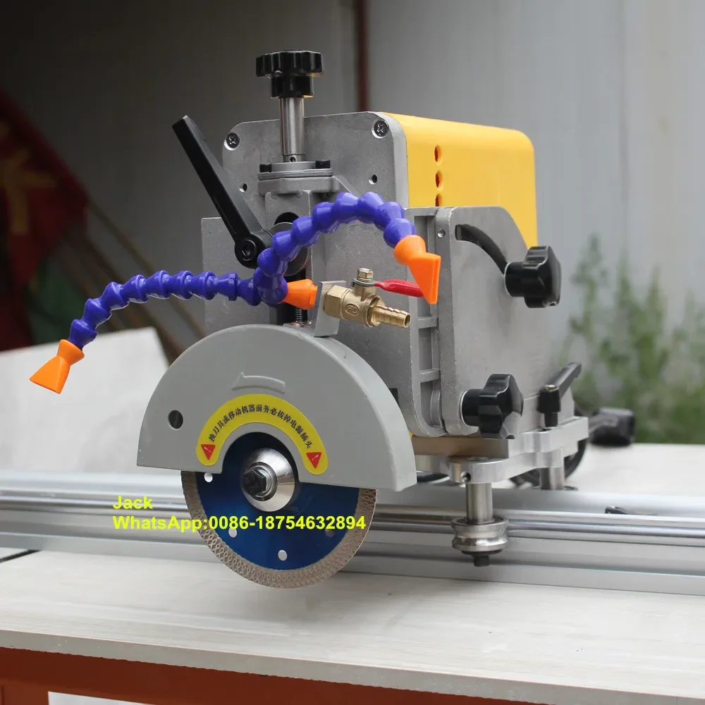 YYHC-Self Propelled Granite Stone Cutting Machine 45 Degree Mitre Angle Tile Cut for Tile