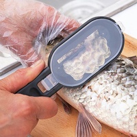 Multifunction Scraping Fish Scale Brush Disassembly Fish Knife Quickly Cleaning Fish Scales Home Kitchen Tool