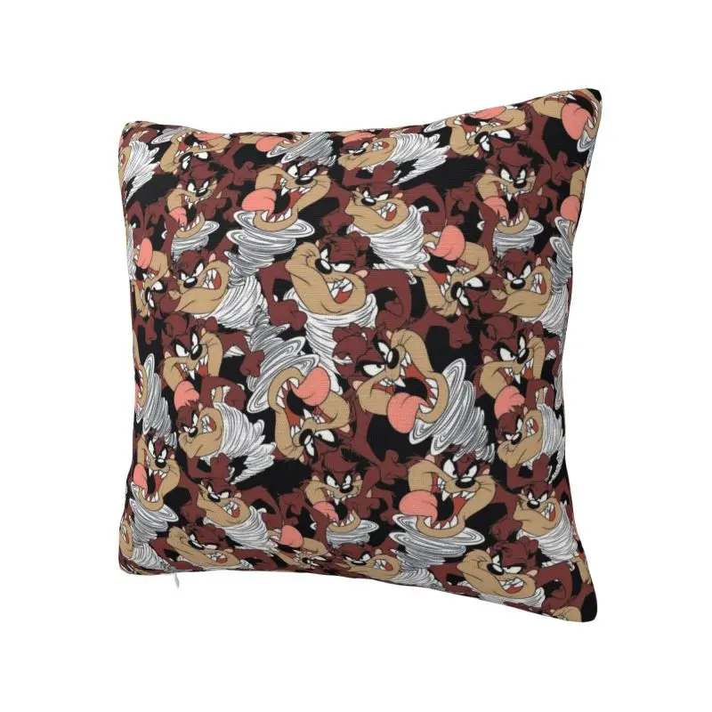 Custom Taz Tasmanians Devils Cushion Cover Sofa Home Decorative Square Pillow Case