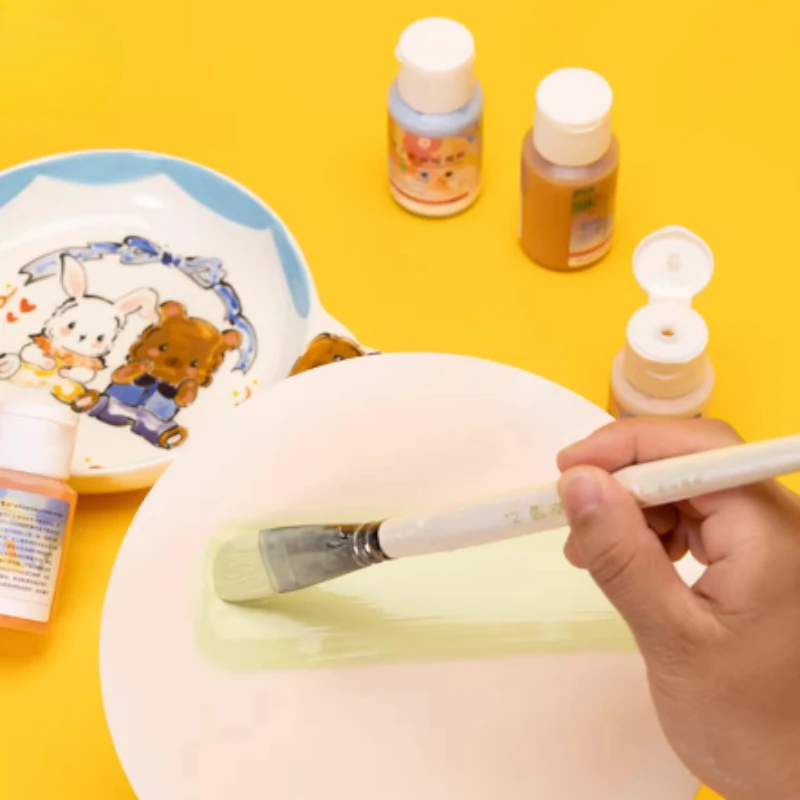 60ml Underglaze Concentrate Agent Handmade DIY Ultra-light Clay Stone Plastic Clay Making Ceramic Handicrafts Coloring Paints view 3