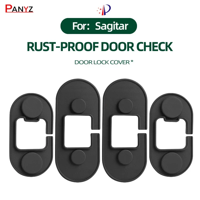 For VW Sagitar Door Limiter ABS Protection Cover Door Lock Buckle Cover Modification Model Silicone Door Arrester Pads