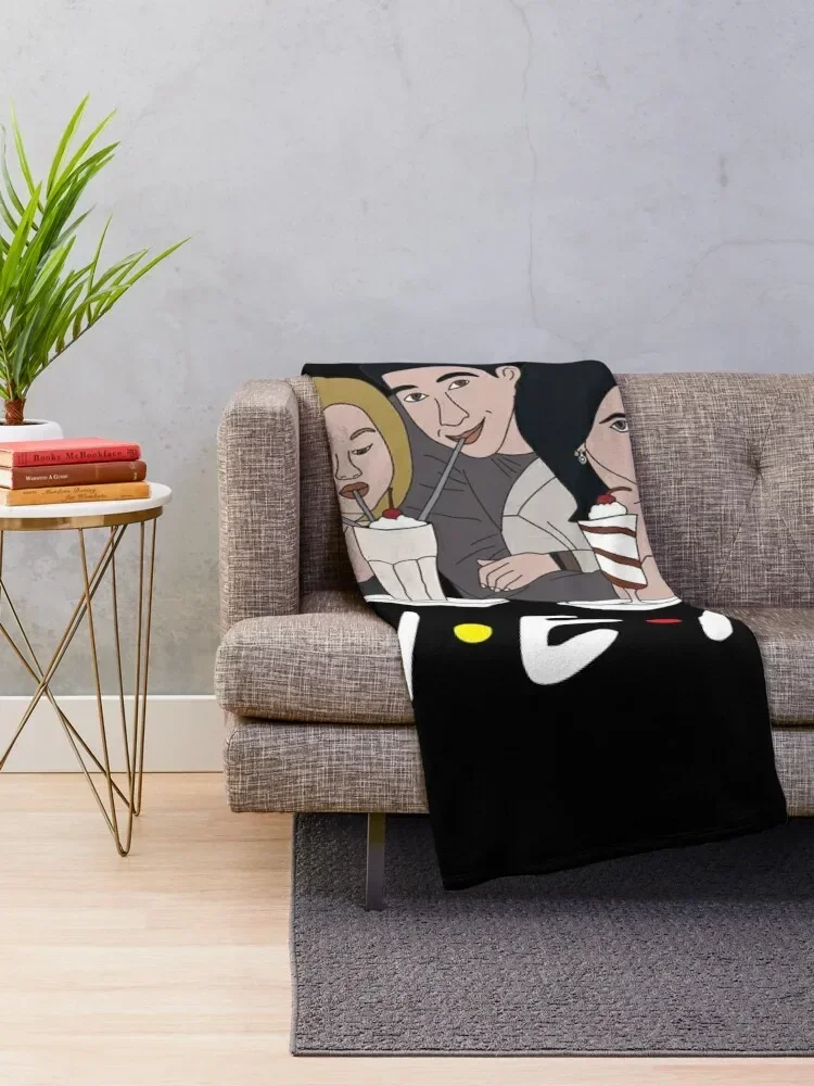 Friends Milkshake Throw Blanket Luxury St Single Blankets For Bed sofa bed Blankets