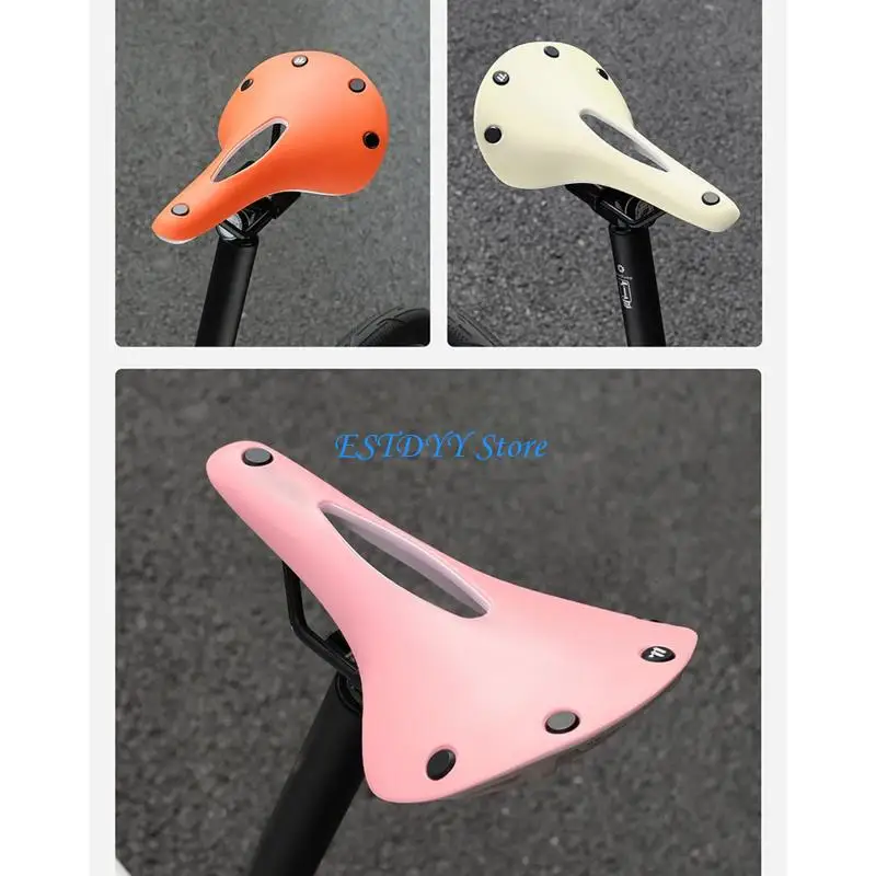 

G6DE Bicycles Saddles, Mountain Bike Saddles Waterproof Bicycles Cushion Suitable for Mountain Bicycles, Folding Bikes