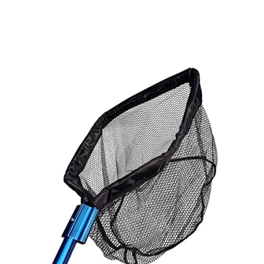 

PondH2o Heavy Duty Pond Net for water garden use, polypropylene mesh, black, 16-inch head size with 9-ft telescopic pole for ko