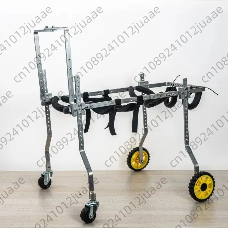 Elderly dog wheelchair four limbs front legs large and small disabled pet cat and dog scooter assisted rehabilitation scooter