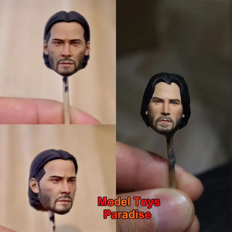 

Масштабная фигурка головы солдата-убийцы 1/12, голова Кину Ривза, подходит для 6-дюймовых фигурок.