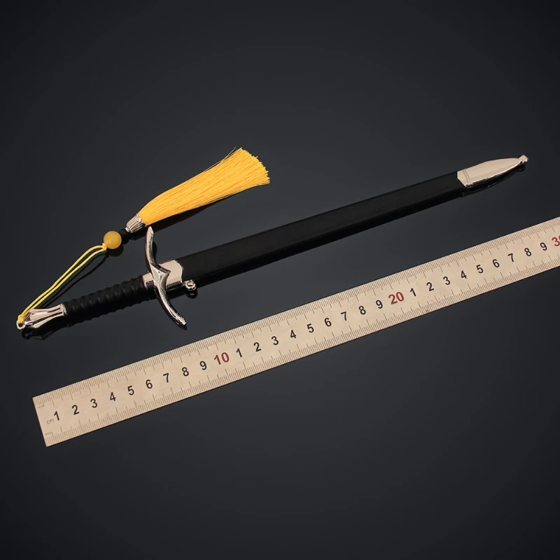 30 cm/11.81in Film en TV Randapparatuur Gandalf Vijand Zwaard Met Schede Zwaard Wapen Model Cosplay Prop BoysToy Desktop decoratie