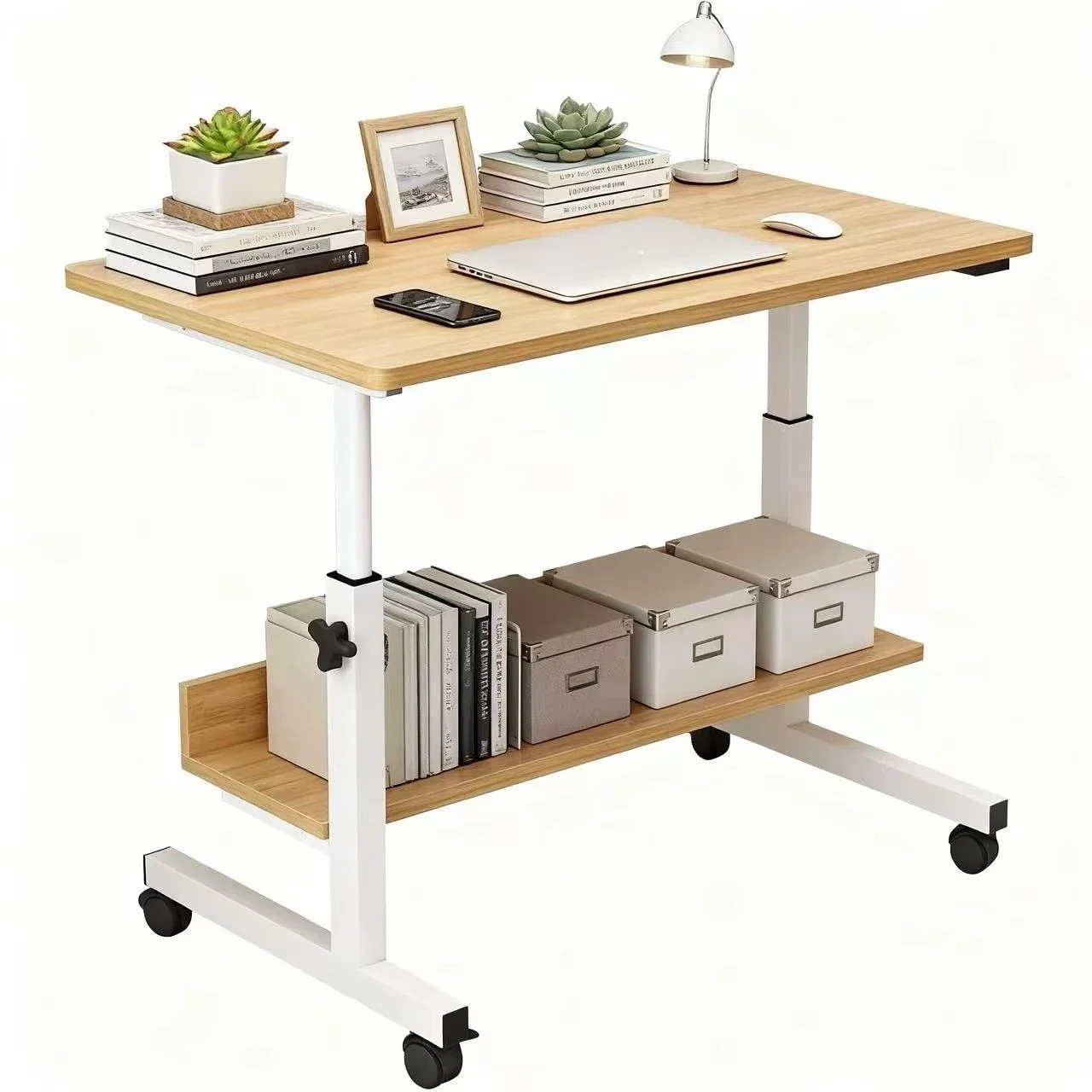 Best-selling bedside table Simple laptop computer desk moved around for office work in bed