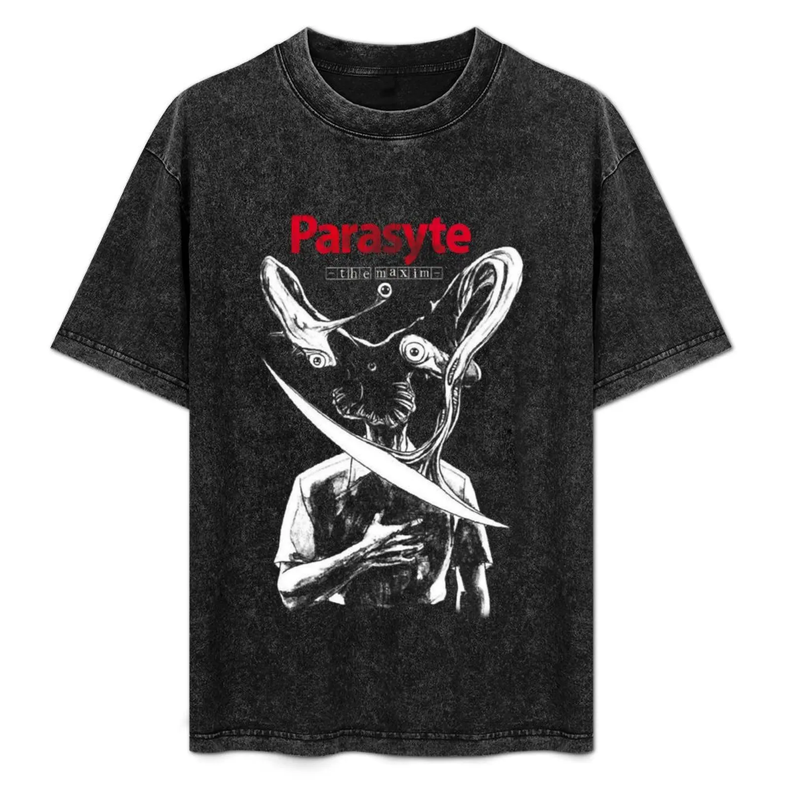 MAXIM PARASYTE T-Shirt vintage clothes anime shirts men graphic