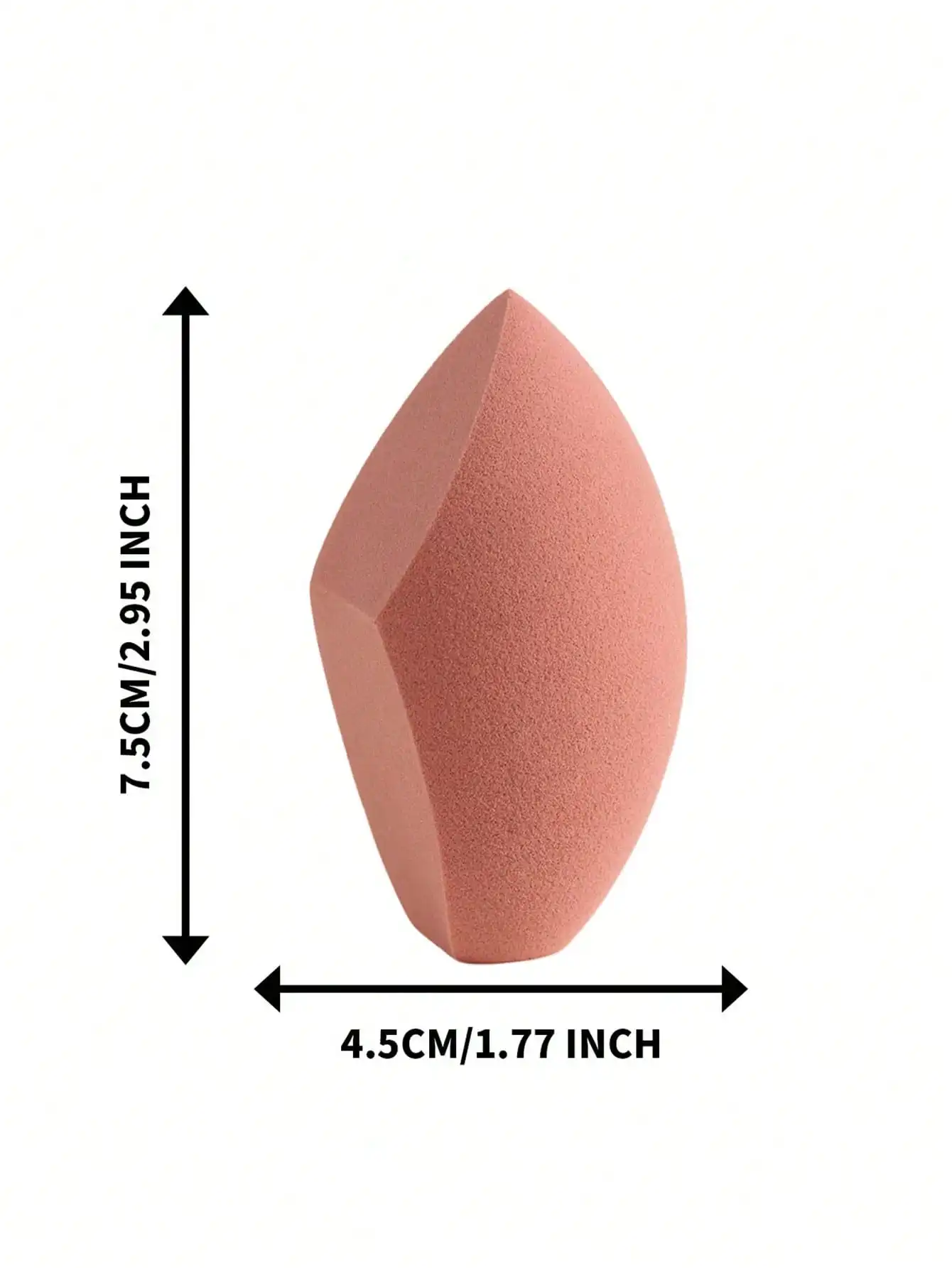 ウェットおよびドライデュアルパーパスメイクアップスポンジ、デイリーメイク用メイクアップツール、ポータブルデイリーおよびトラベル、1ラージ