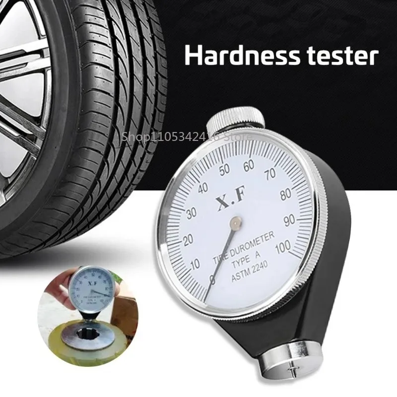 Shore Durometer A/O/D 0-100HA Hardness Tester Meter for Rubber Tire Plastic Leather Multi-resin IndustrialPrecisionMeasuringTool