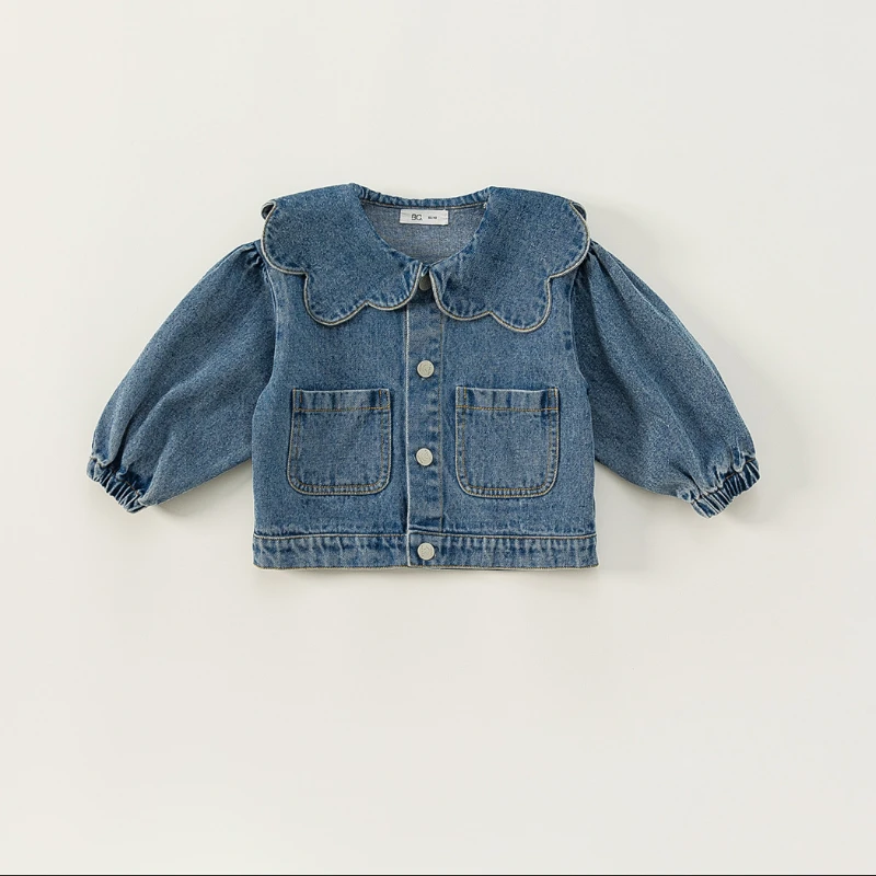 Meisje Denim Jas Kinderkleding voor Meisje Kinderen Jassen voor Meisje Uitloper Kinderen Jas Kinderen Top Roupa Infantil Menina Abrigos