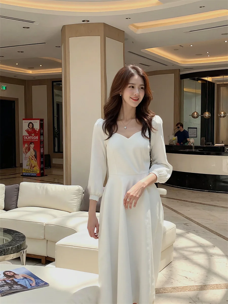 Women'S Dresses Autumn Woman Elegant Office Lady Vintage Bow Ribbon Bowknot Tied Belted Sashes String Draw Drawstring Decoration