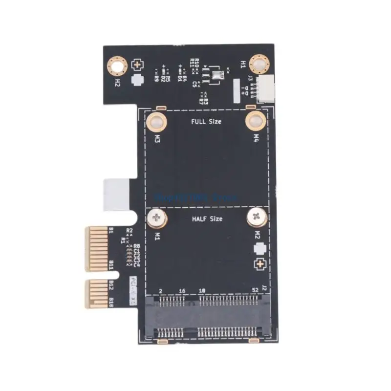 T3LB Mini PCIE To PCIE Card Metal Converter Board Fast Speed Data Transfer