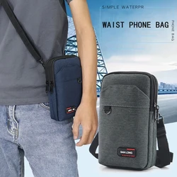 Wasserdichte Hüft tasche Geldbörse ein-/doppels chichtige militärische Taille Gürtel tasche Männer Handy tasche Camping Jagd taktische Tasche