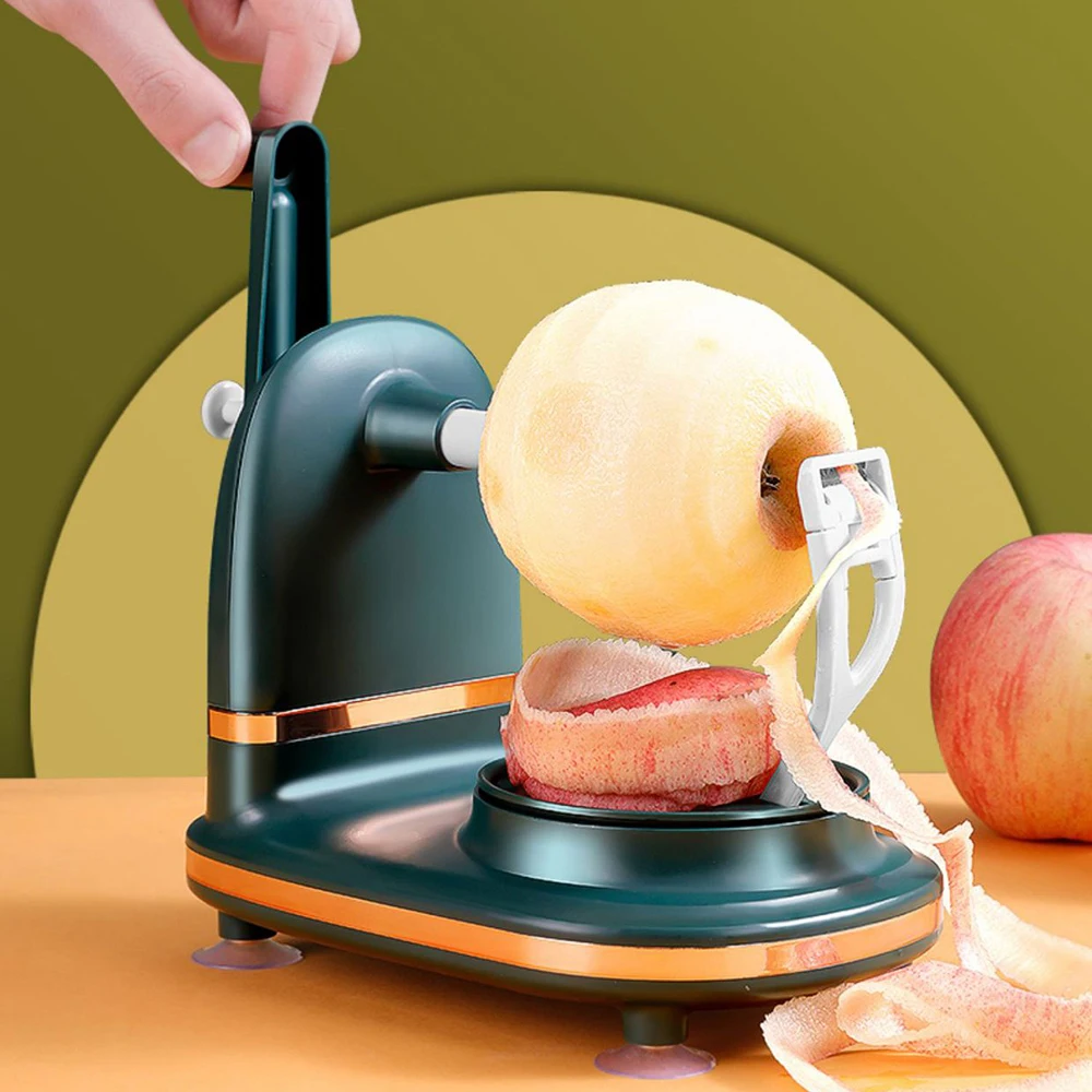 Handdraaiende Huishoudelijke Fruitschiller Handleiding Roterende Appels Dunschaar Multifunctionele Keuken Appels Dunschiller Snijden Gadgets