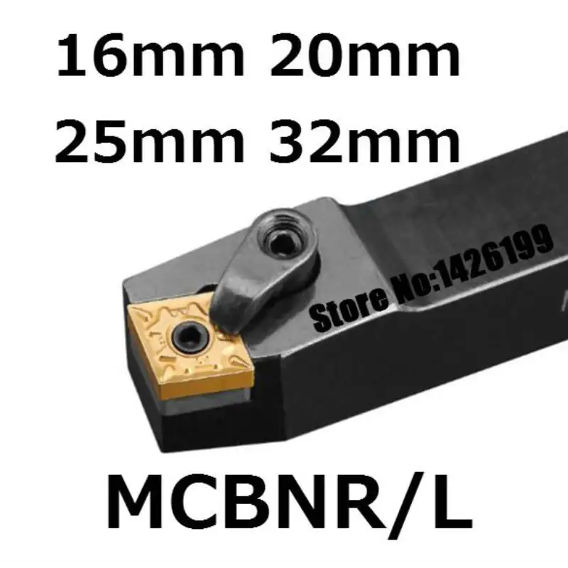 Portaherramientas de torneado externo, soporte de herramientas de corte, MCBNR1616H12 MCBNR2020K12 MCBNR2525M12 MCBNR2525M16 MCBNR3232P12 MCBNL CNC, 1 unidad