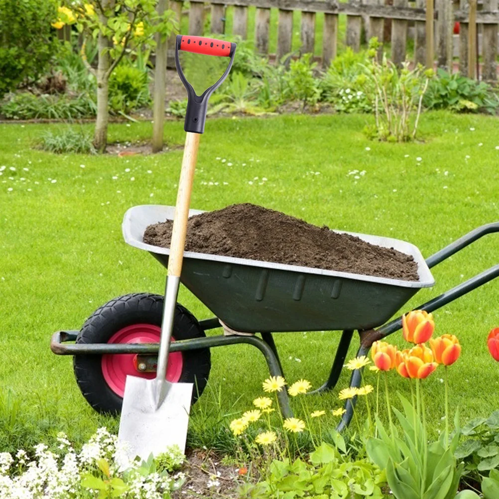 

2Pcs Durable Plastic Shovel Handle Grip Replacement D Shaped Comfortable Garden Tools Accessories Snow Shovel Replacement Parts