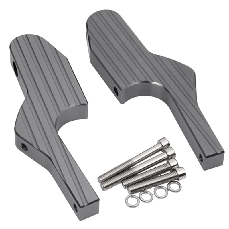 

Motorcycle Rearward Extended Passenger Footrest For Piaggio VESPA GTS300 GTV 200 250 300IE