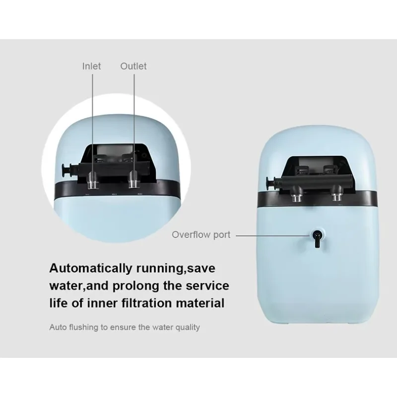 STLF отечественная 1-тонная автоматическая регенерационная компактная система смягчителя жесткой воды для дома