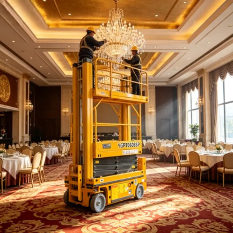 10m 12m 14m Self Propelled Scissor Lift Aerial Lifting Platform Electric Scissor Lift Platform Manlift Work Platform 300kg