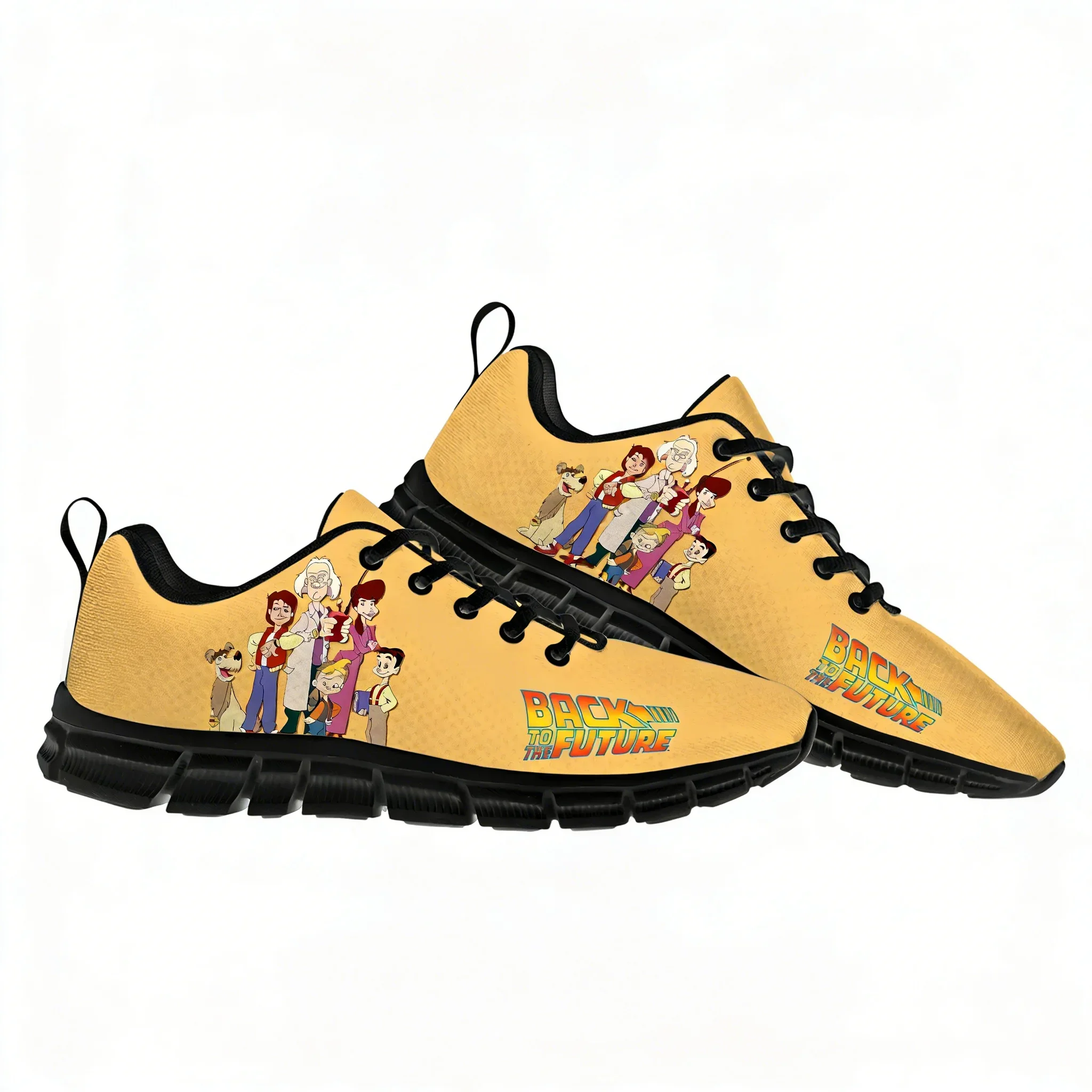 Back To The Future Sneakers Men Women Teenager Breathable Sports Shoe High Quality Fashion Personalized Casual Shoe Custom Shoes view 2